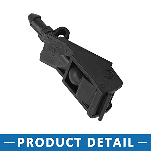 A Absopro Windshield Window Washer Nozzle 6E0955985B Wiper Nozzle Spray Jet For Volkswagen Golf 1999-2006 2 Pcs #TOP4