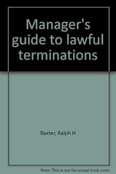 Unknown Binding Manager's guide to lawful terminations Book