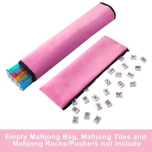 GUSTARIA Empty Mahjong Bag, Quality American Mahjong Set Carrying Case with A Wrapper for Racks & an Extra Zippered Bag for Tiles (Case Only) by GUSTARIA - Image 7