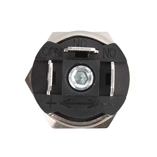 Sns 1/8 Inch Npt Male Thread Pneumatic Adjustable Diaphragm Type Pressure Switch Normally Open And Closed Integrated Qpf-N1 #TOP5