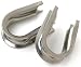 Stainless Steel Cable Thimbles 2.3mm / 5/64" 50 pieces