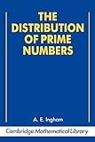 distribution voiture devis  The Distribution of Prime Numbers: 30 (Cambridge Mathematical Library)