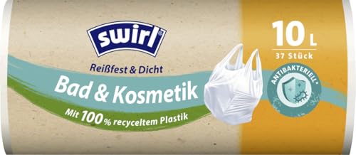 Swirl 10 l Tragegriff Müllbeutel, 37 Stück