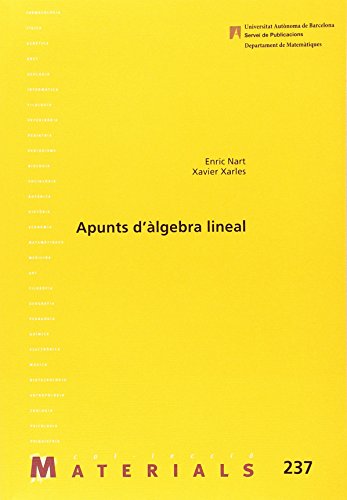 Portada de Apunts d'êlgebra linial