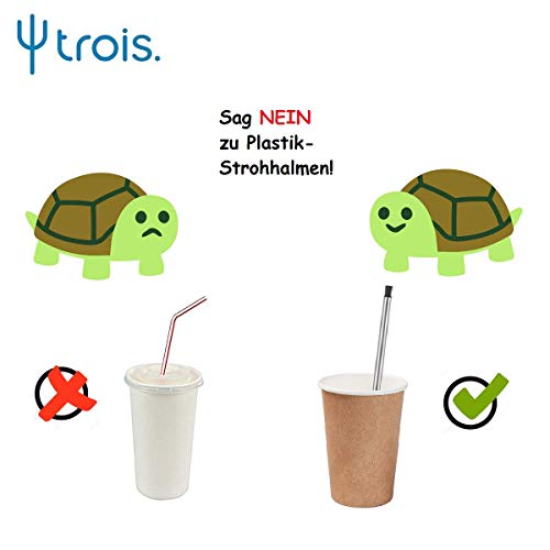 Trois. Cannuccia pieghevole to-Go - Cannuccia