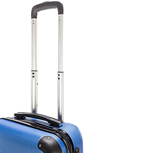Expandable Spinner Wheel Luggage 3 Piece Set Suitcase Hardshell Lightweight TSA Lock 3-in-1 Portable ABS Trolley Case 20" / 24" / 28" Dark Blue4