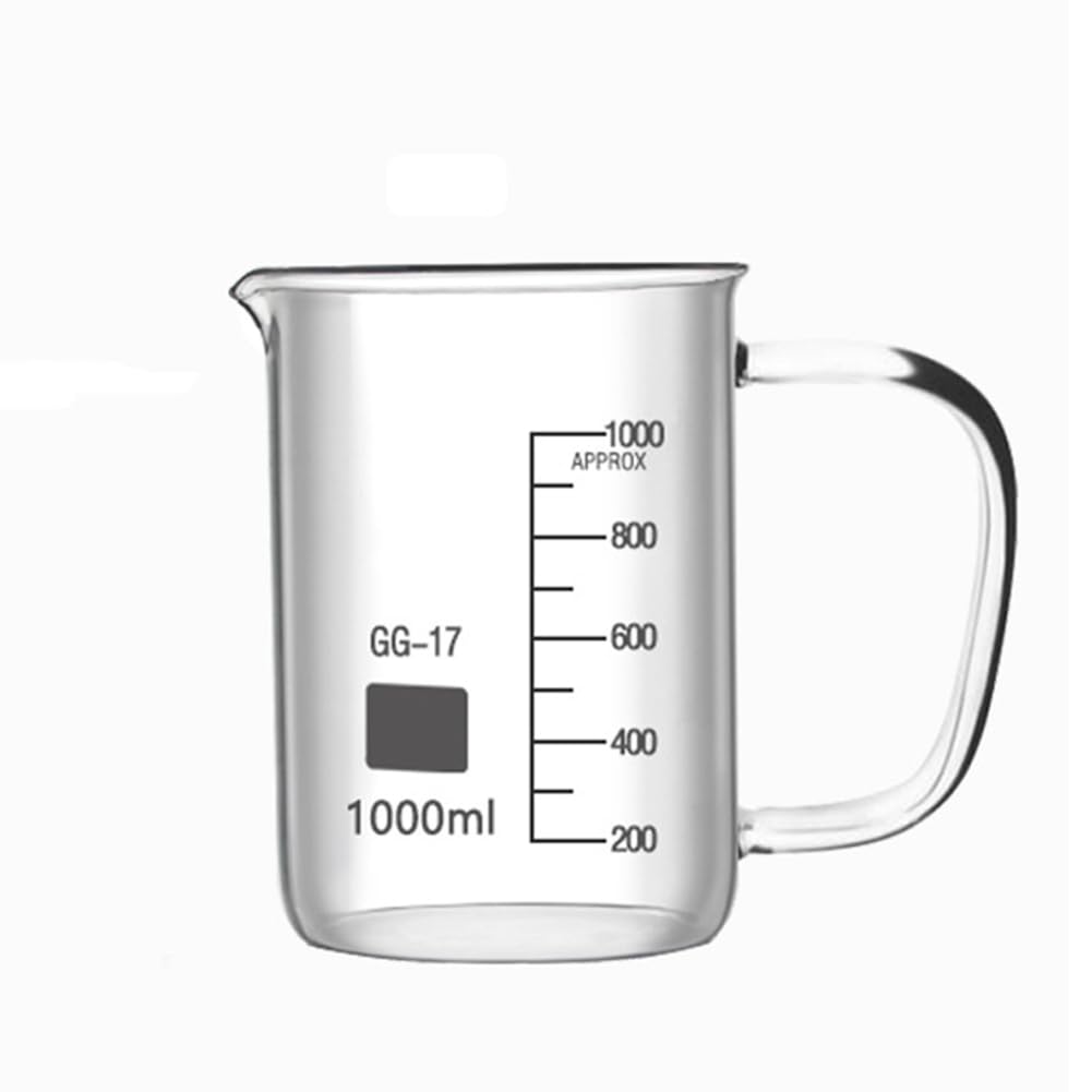 A,2000mL,Becher da laboratorio in vetro borosilicato con misurazione