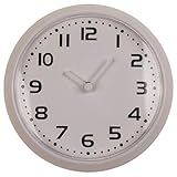 Farbe: Weiß CN Kühlschrankuhr Küchenuhr Magnetisch Mini Rund Spiegeluhr Uhr Wanduhr Badezimmer Bücherregal Analoguhr mit Magnet 8cm (Weiß)