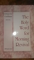 The Holy Word for the Morning Revival- Study of 1 Corinthians Vol. 2 0736320741 Book Cover