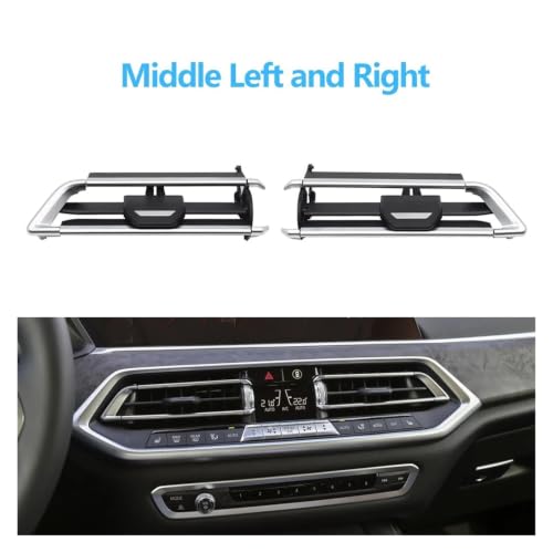 Clip coulissant de grille de ventilation AC pour BMW X5 X6 G05 G06