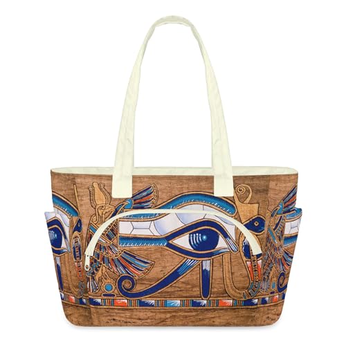 Sac à main en papyrus égyptien léger pour le voyage et le travail
