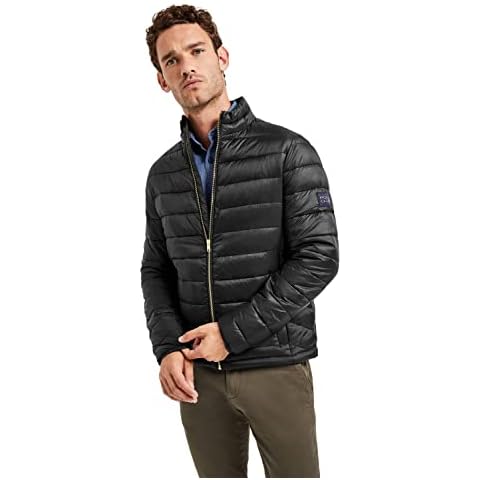 Chaqueta Negra Hayden Ultraligera Reciclada Hombre Cover