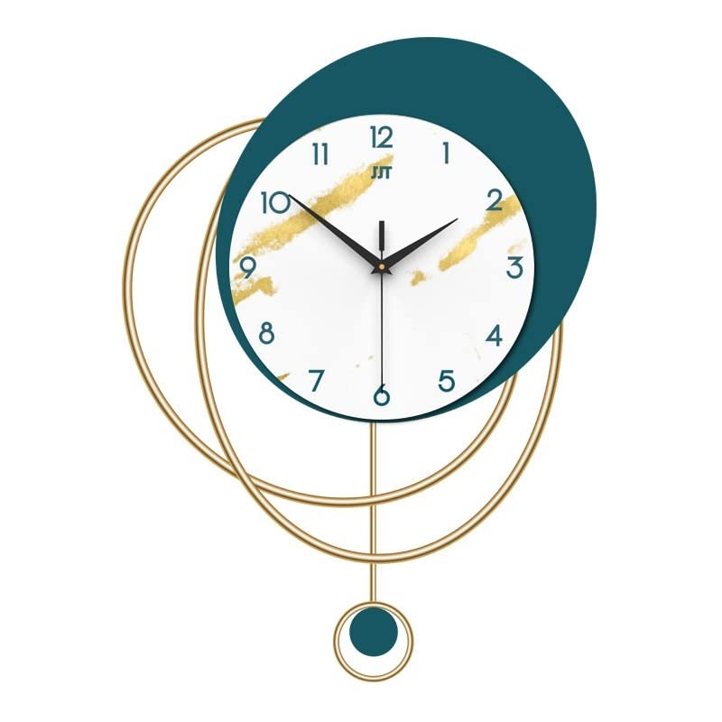Horloge murale salon silencieuse TUSUOD pour chambre et bureau