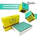 BenXvgxoz Pool Cue Chalk 24 Pack (2x12 Boxes) - Blue Billiard Chalk Cubes, High Grip Formula, Professional Tournament Grade, Mess-Free Application for Enhanced Spin & Control-Green