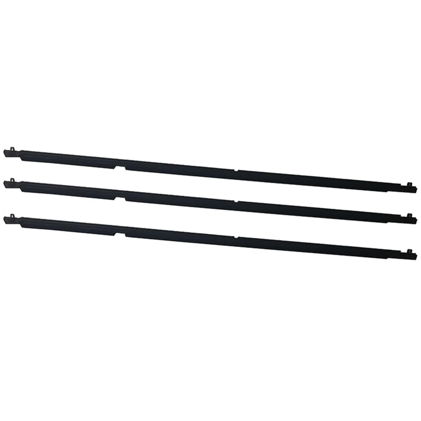 Tudexx One Color Car Weather Stripping Compatible With Mazda 6 2004-2012 4Pcs Car Outer Windows Weatherstrip Seal Belt Weather Strips Exterior Moulding Trim