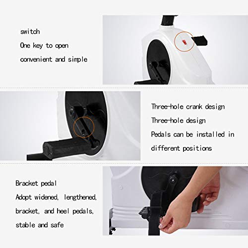 Image of Indoor Pedal Exerciser, Adjustable Resistance Arm & Leg Fitness Training Machine for Handicap, and Stroke Survivor,Electronic Physical Therapy Rehabilitation Bike