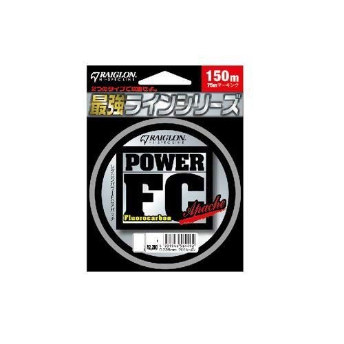 レグロン(Raiglon) レグロン パワー FC フロロ アパッチ (RAIGLON POWER Fluoro carbon Apache) 150m ナチュラルクリア 5lb (1号)
