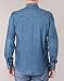 Levi's Barstow Western Camisa vaquera, Green Cast Dark, S para Hombre