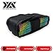 All New Rainbow Diagonals Jewel Bling Self Defense Personal Security Stun Gun