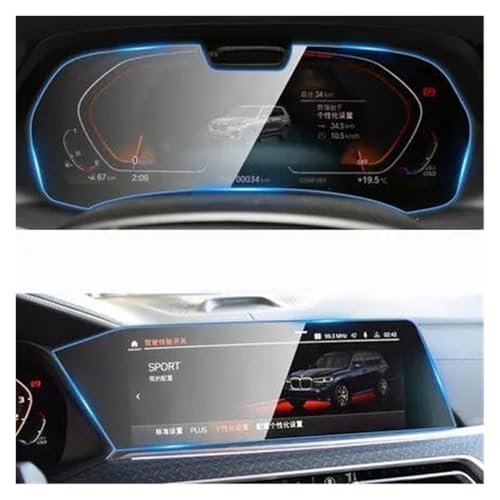 Protection d'écran LCD BMW X7 G07 en verre transparent pour vos voyages en famille