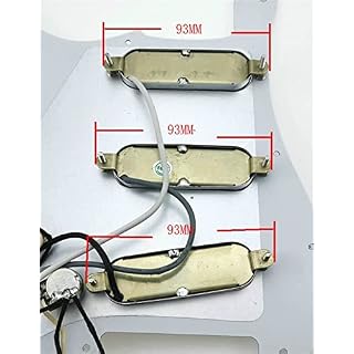 YGYGYG Prise sur Mesure Chrome Chrome Tri-Sonic Pickups Pickups 6 Harnais de câblage à Guitare Unique Pickguard Guitare… - Les Beatles, Paul McCartney, John Lennon, RIngo Starr, George Harrison YGYGYG Prise sur Mesure Chrome Chrome Tri-Sonic Pickups Pickups 6 Harnais de câblage à Guitare Unique Pickguard Guitare… – Image 6