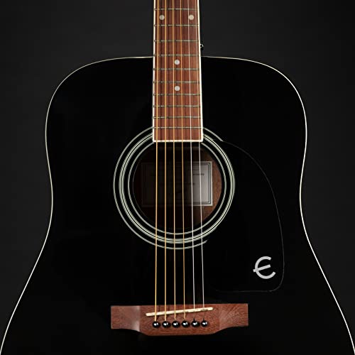 Image of Epiphone DR-100 Acoustic Guitar, Ebony