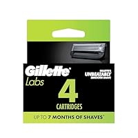 Gillette Labs Razor Cartridges (Pack of 4)
