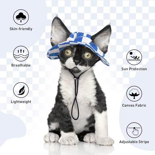 #1 Best Qbleev Cat Hats - Premium Pet Apparel Set - Image 5