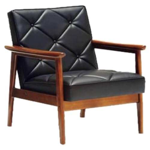 [カリモク家具]合成皮革張り 肘掛椅子[WS1120BW][AP036]