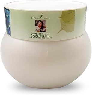 Shahnaz Husain Shascrub Plus | Walnut Face &amp; Body Scrub | 175 g
