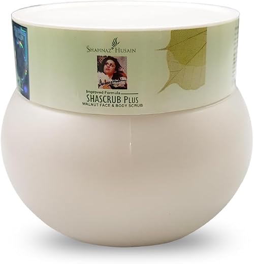 Shahnaz Husain Shascrub Plus | Walnut Face &amp; Body Scrub | 175 g