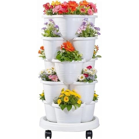 VECELO 5-Tier Vertical Planter Cover