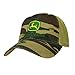John Deere Men's Camo Mesh Back Logo Core Baseball Cap