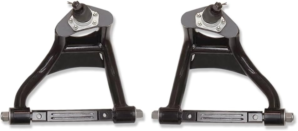 Tubular Upper and Lower Control Arms For Chevelle Malibu Monte Carlo and El Camino GTO Cutlass 1968-1972 Black Coated