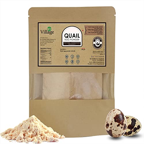 My Village Quail Egg Powder, Whole Natural Egg Powder - 100g