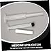 OATIPHO Hemorrhoids Alicator 20pcs Launcher Easy to Use Dispensers White for Rectum and Nasal Cavity
