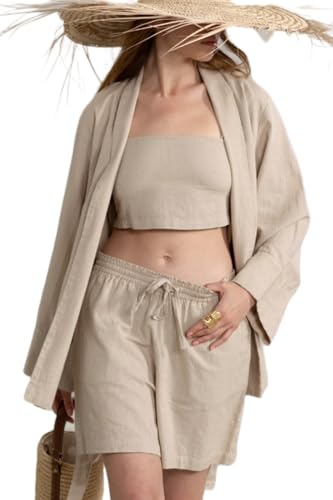 Kimono Cache-Maillot de Bain Femme Vêtement d'Été Élégant Taille Unique