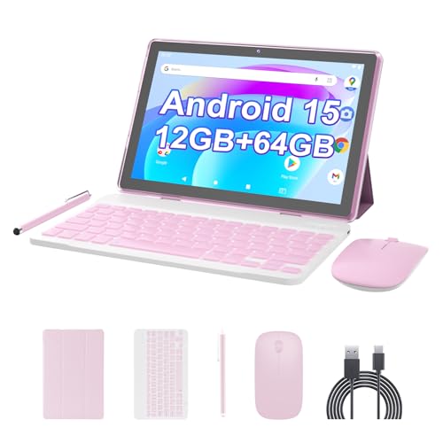 CP20S Android 15 Tablet 10 inch Tablets (Pink)