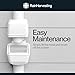 Rain Harvesting Leaf Eater Advanced with Hood - Downspout Filter with Splash-Preventing Hood, 955 Micron Mesh Filter Screen, and Compact Design for Easy Installation