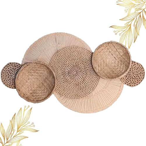 Peneira de Palha + Leque de Carnaúba - Decoração