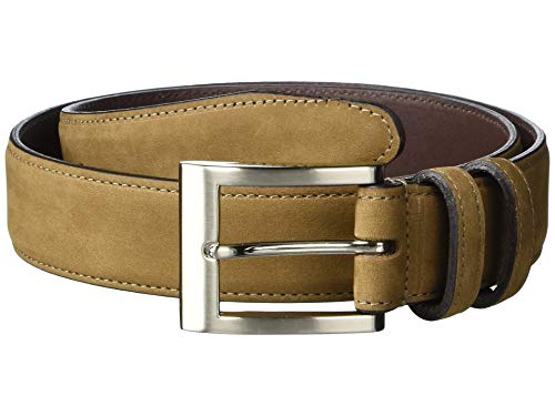 Allen Edmonds Wide Basic Dress Belt Tan Nubuck 30