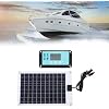 Solar Charger, Portable Charger, Solar Panels 1 for 5 50W Solar Panel Battery Charger with MPPT 100A Controller for 12V Battery and DC Charging Equipment