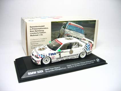 BMW 320i Minichamps 80429421114 miniature 24h Nürburgring 1995 voiture de course 1/43