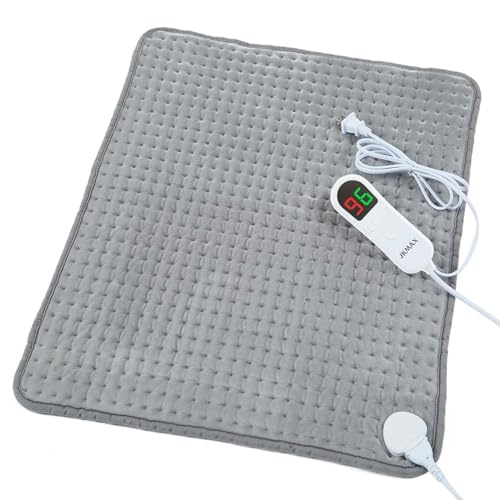 Extra Large Heating Pad for Pain Relief - 10 Heat Settings, Auto Shut Off, Machine Washable - XXL Hot Heat Pad