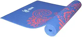 Tapete para Yoga Estampado Colchonete Pilates Pvc Odin Fit