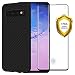 Produktbild ANEWSIR Schutzfolie + Hülle für Samsung Galaxy S10, Samsung S10 Schutzfolie 9H Härte Schutzfolie Folie, Schwarz Hülle Case Cover Silikon Handyhülle Schutzhülle Hüllen für Galaxy S10.