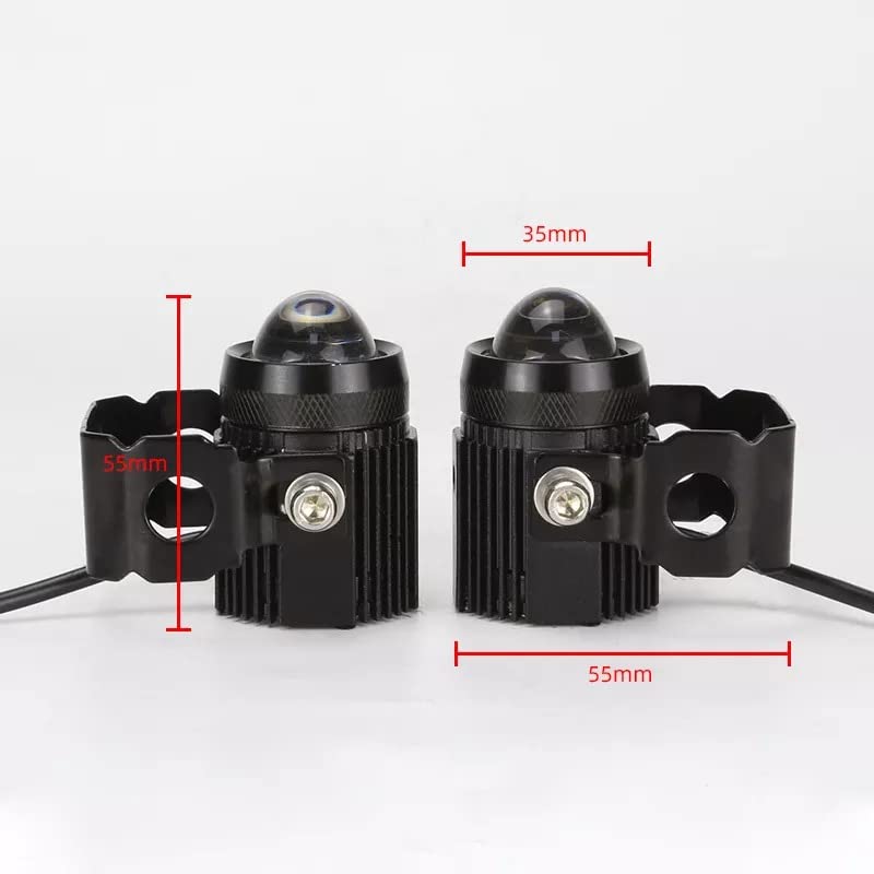 Image of Original HJG Series of Premium Fog Light (Mini Drive) | For Bikes /car /Royal Enfield /Jeep