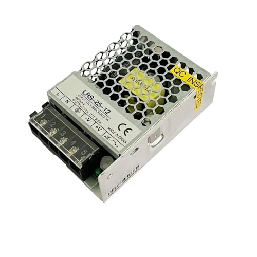 LRS-35-24V 1.5A solución a cortes de energía en paneles y cajas de distribución estrechas
