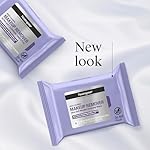 Neutrogena Night Calming Makeup Remover Face Wipes, Nighttime Cleansing Towelettes Remove Sweat, Dirt & Makeup & Calms Skin, Hypoallergenic, 100% Plant Based Cloth, Twin Pack, 2 x 25 ct - Image 3