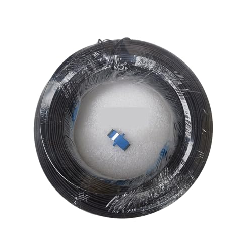 Câble fibre optique extérieur 150M monomode FTTH SC/UPC avec adaptateur